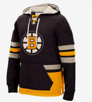 BOSTON BRUINS CCM MEN'S PULLOVER HOODIE BLACK